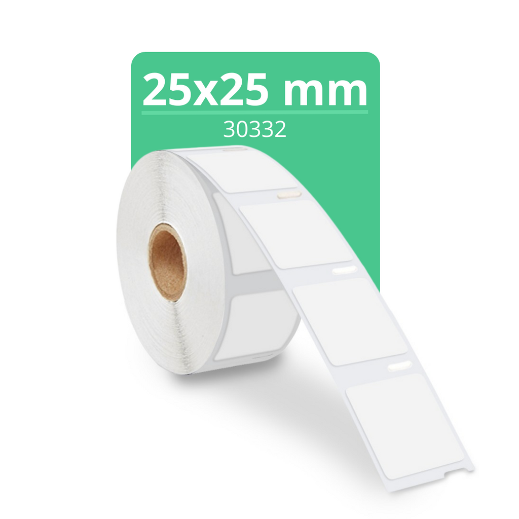 Dymo LabelWriter etiquetas cuadradas (25x25 mm) - 750 etiquetas
