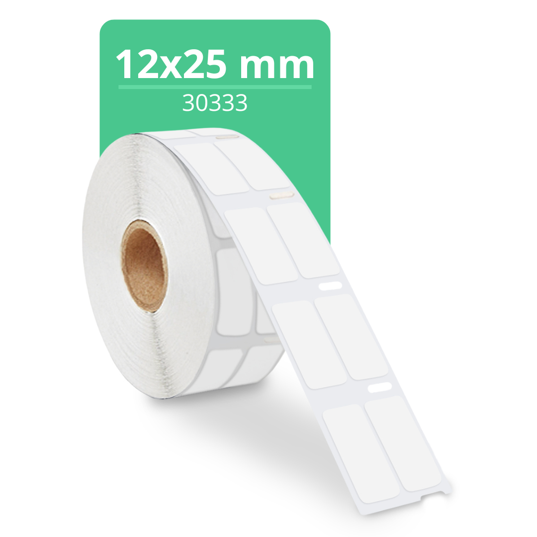 Dymo LabelWriter multiuso extra pequeña (12x25 mm) - 1.000 etiquetas