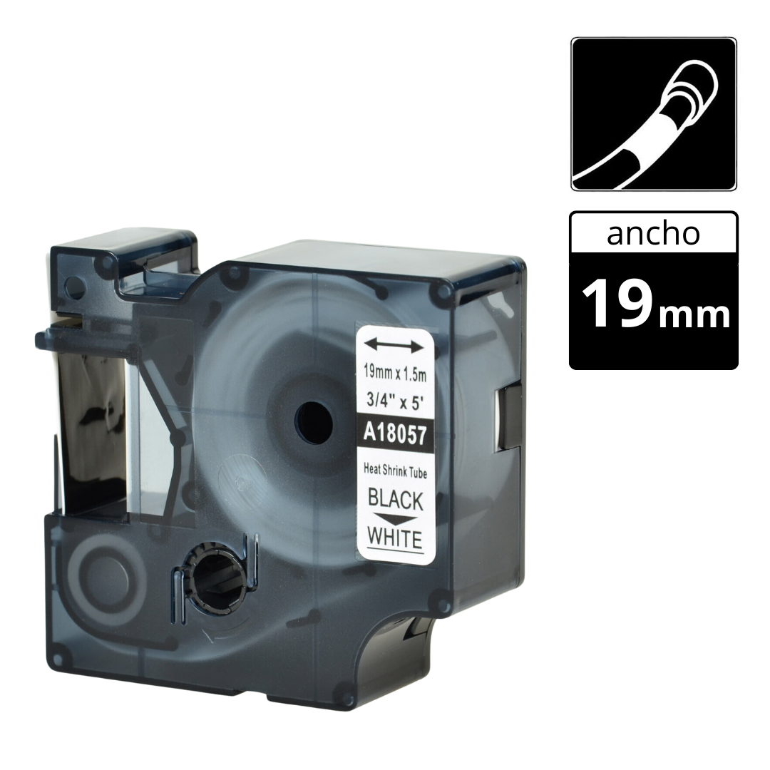 Dymo Cinta Tubo Termocontraíble