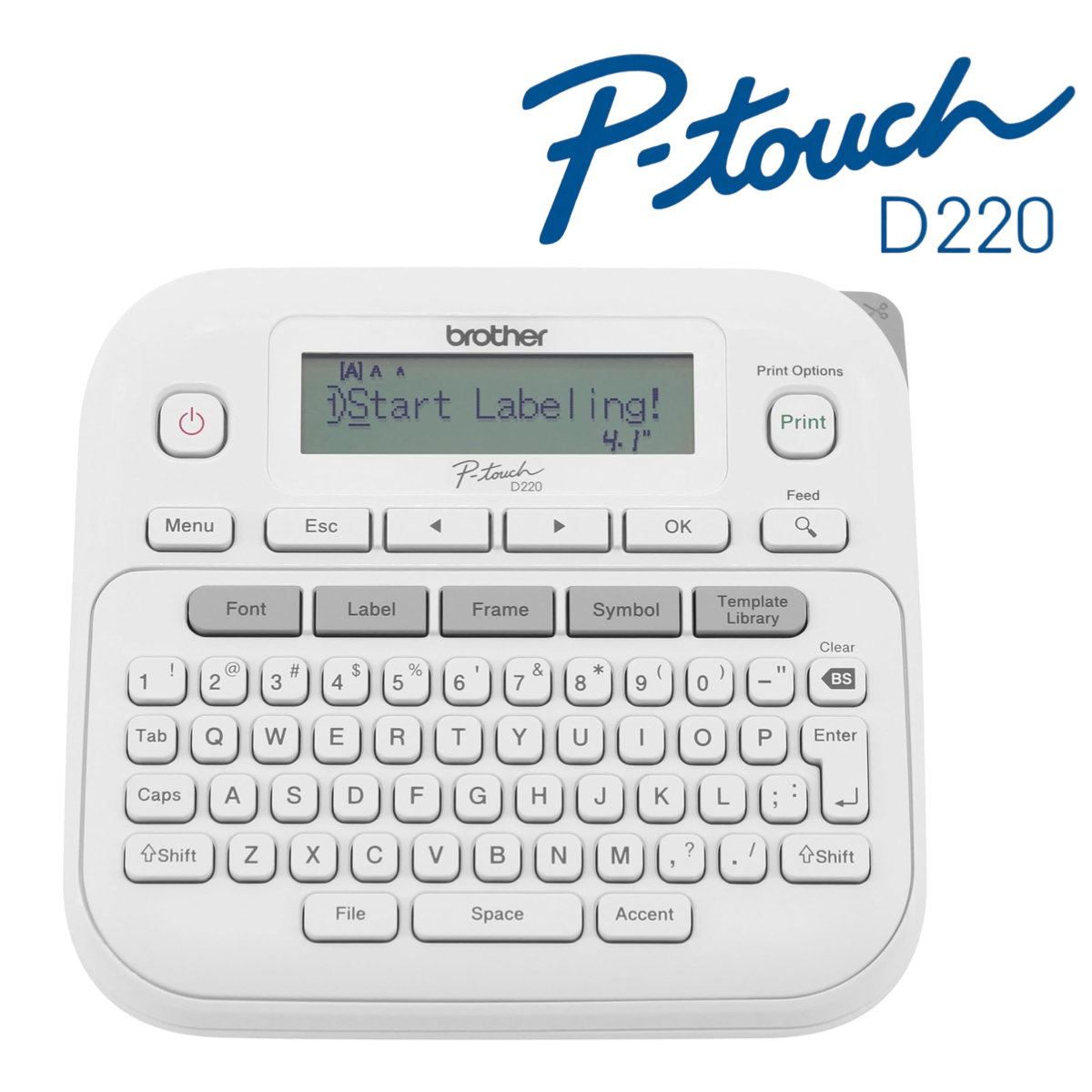 Etiquetadora Brother Portátil P-touch PT-D220