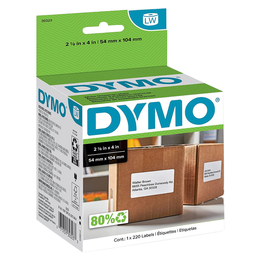 Dymo® LabelWriter etiquetas de envío (54x104 mm) - 220 etiquetas