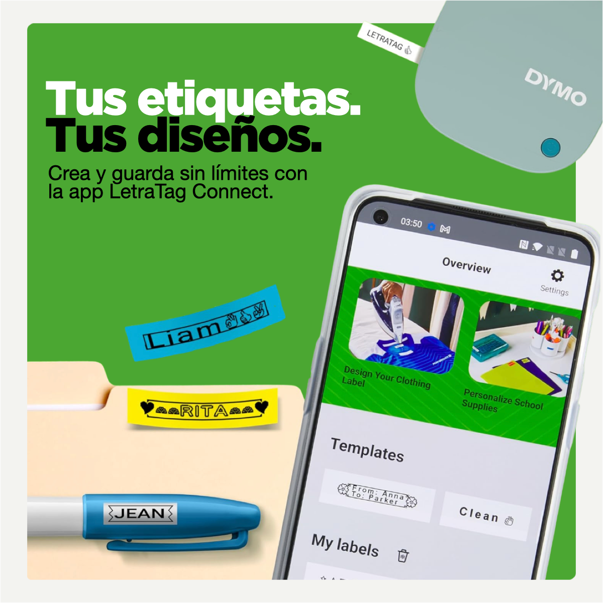 Etiquetadora Dymo® LetraTag 200B