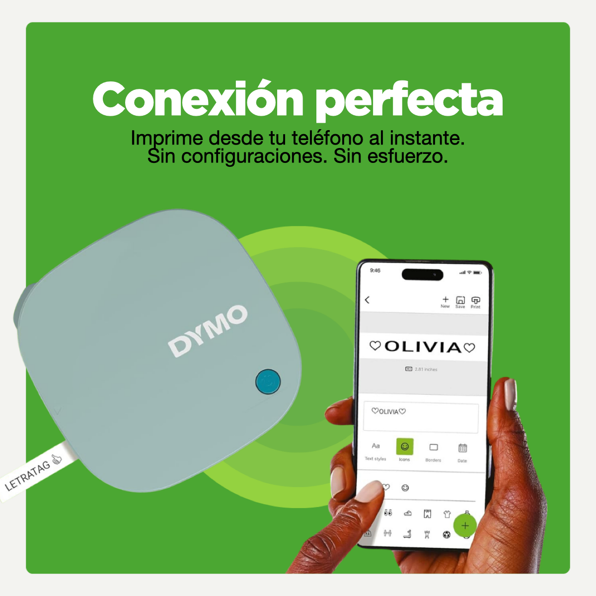 Etiquetadora Dymo® LetraTag 200B