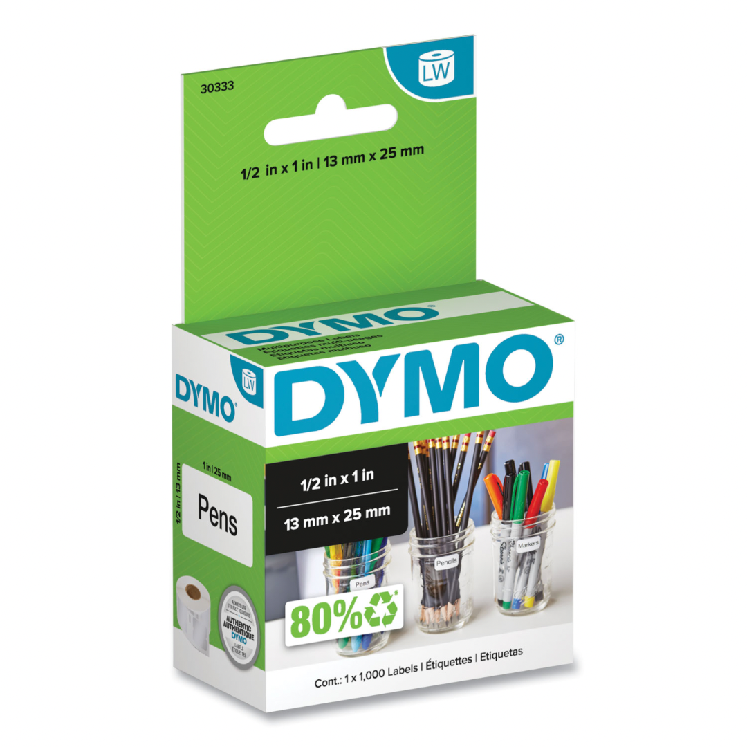 Dymo® LabelWriter etiquetas extra pequeñas (13x25 mm) - 1.000 etiquetas