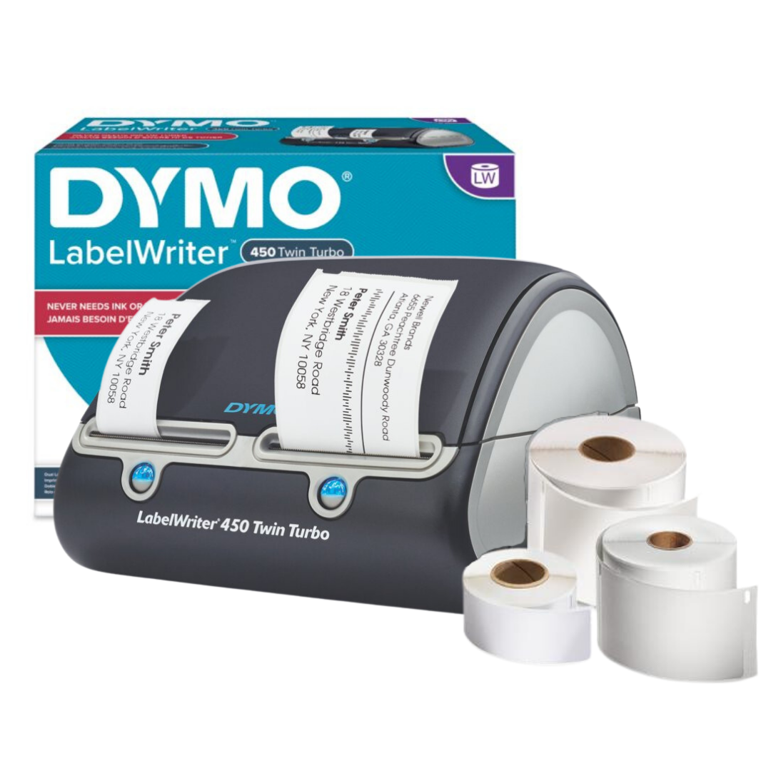 Impresora de Etiquetas Dymo® LabelWriter 450 Twin Turbo