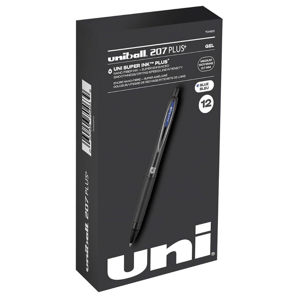 Uniball 207 Plus+. 12 Bolígrafos