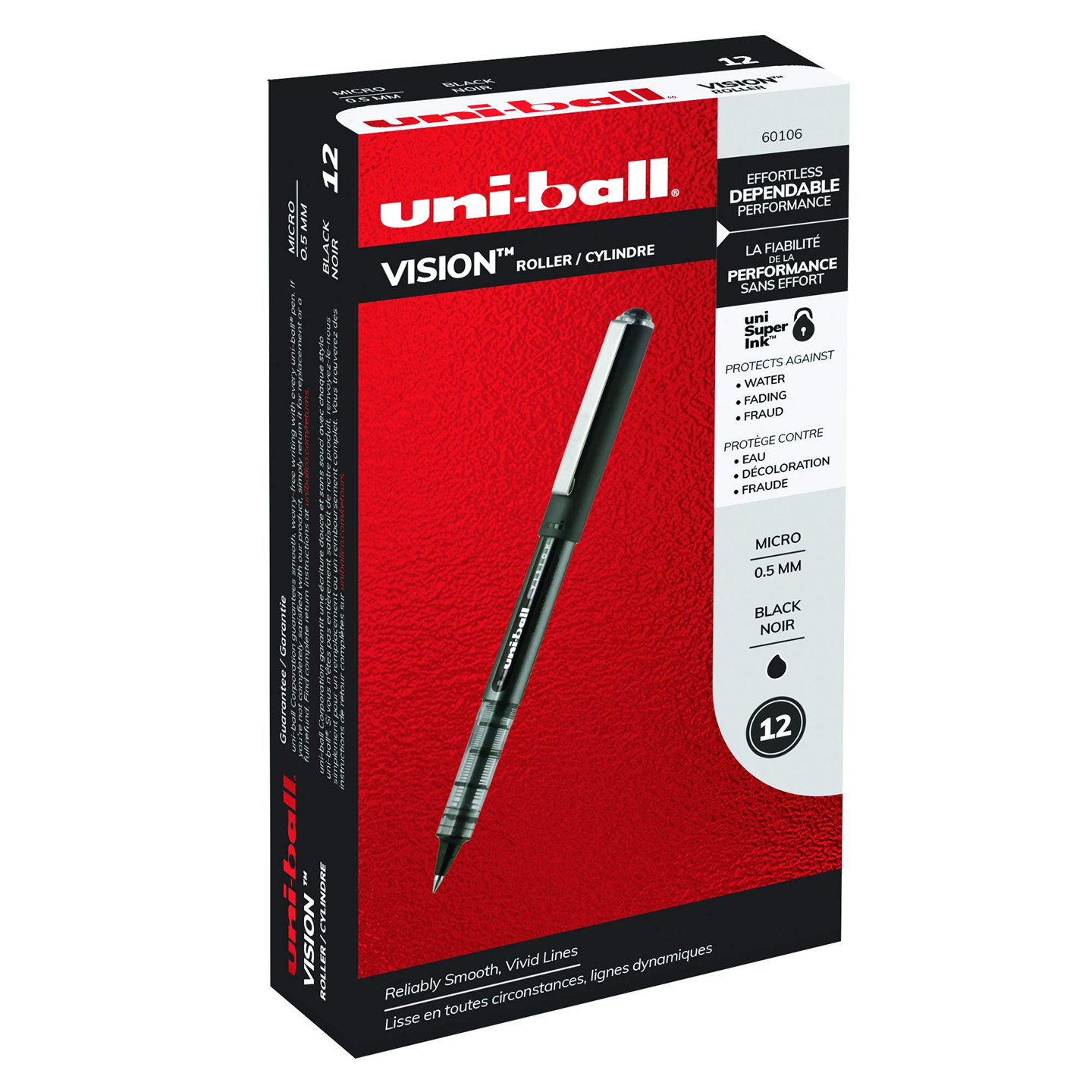 Uniball Vision. 12 Bolígrafos.