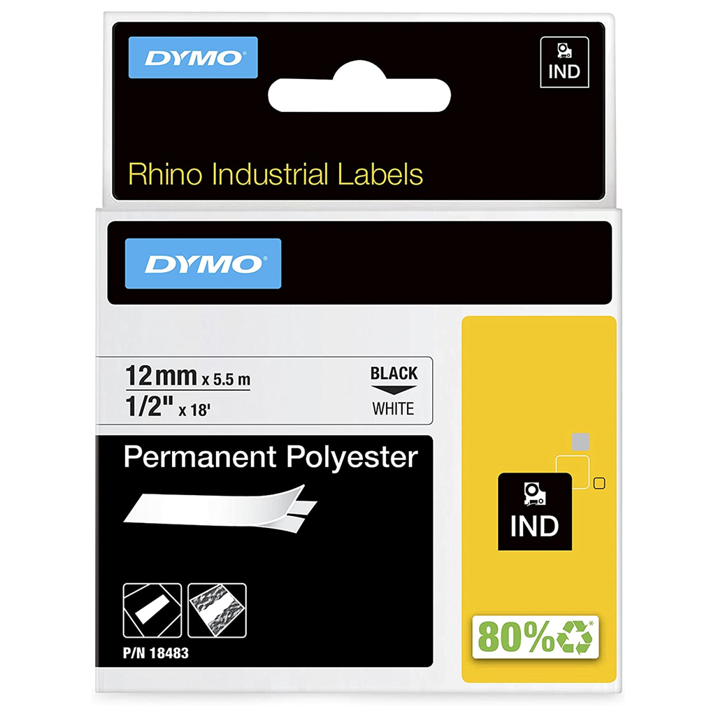 Dymo Rhino Cinta Industrial Poliéster