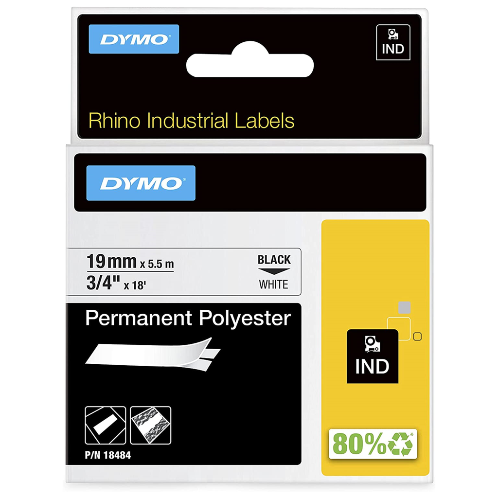 Dymo Rhino Cinta Industrial Poliéster