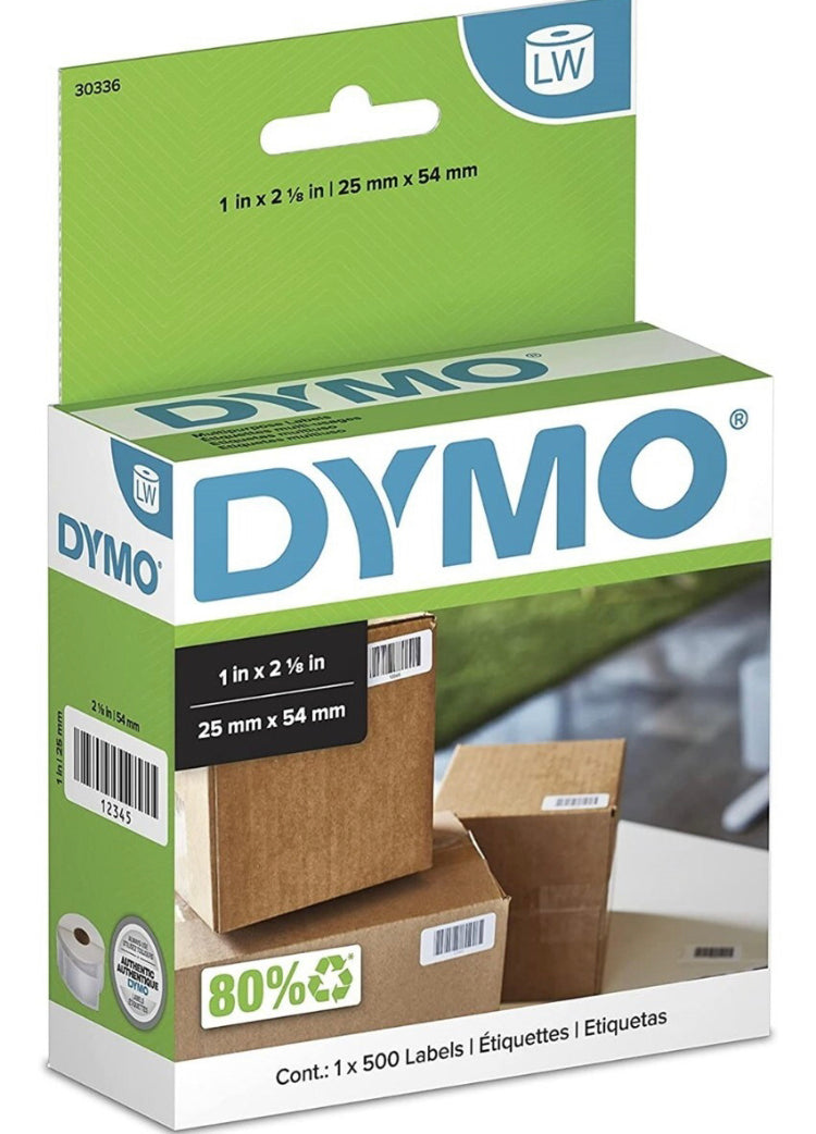 Dymo® LabelWriter etiquetas multiuso (25x54 mm) - 500 etiquetas
